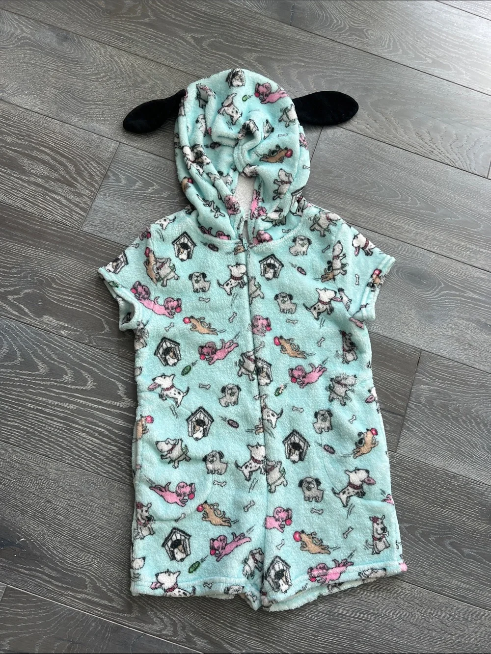 iscream plush dog pajamas